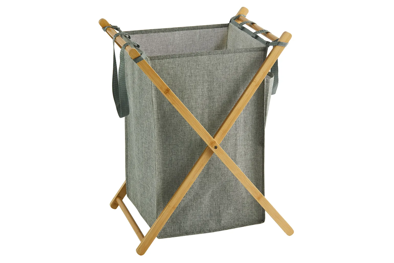 Bamboo skittentøyskurv