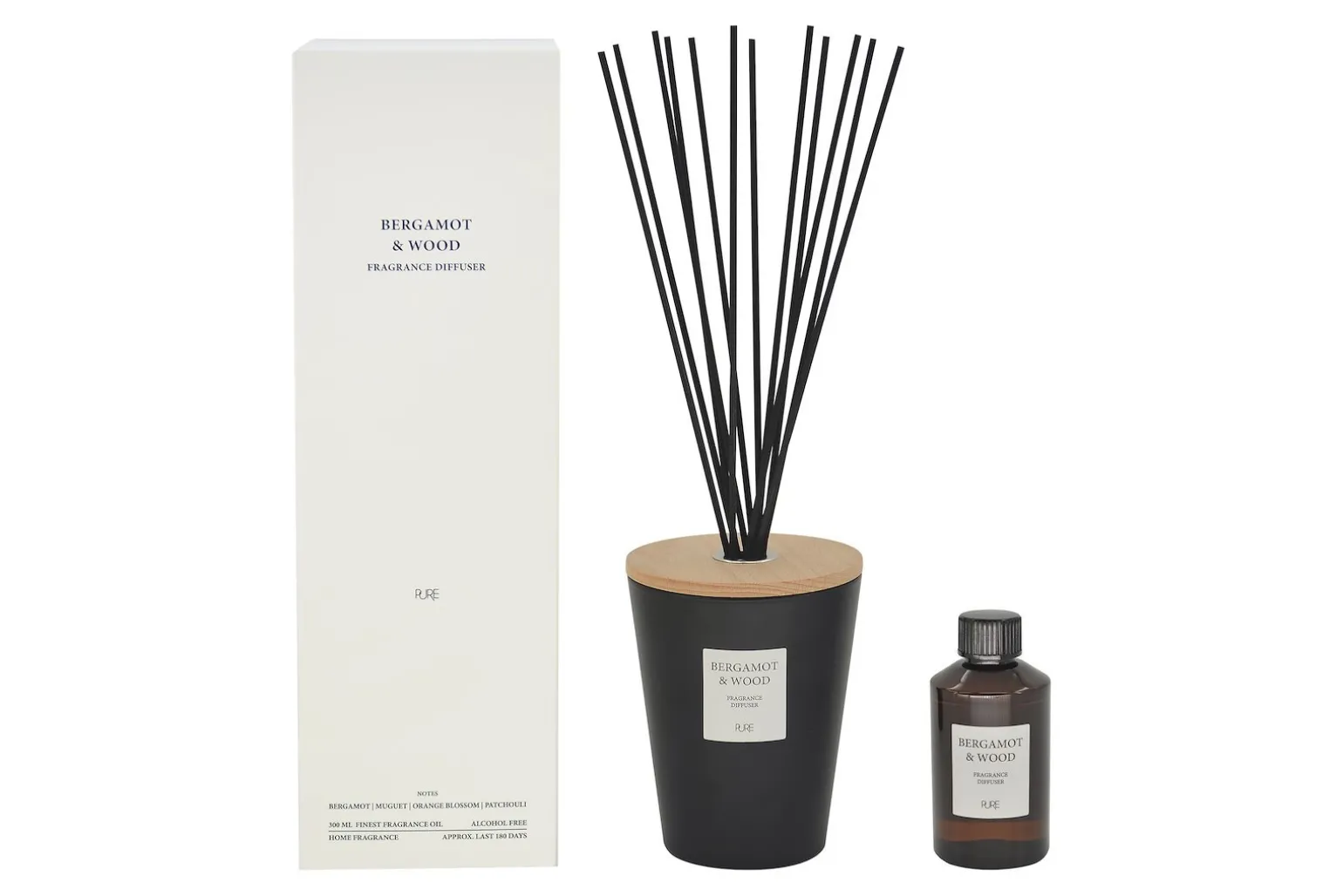 Bergamot Wood duftpinner