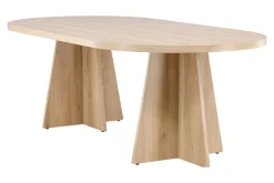 Bootcut ovalt spisebord