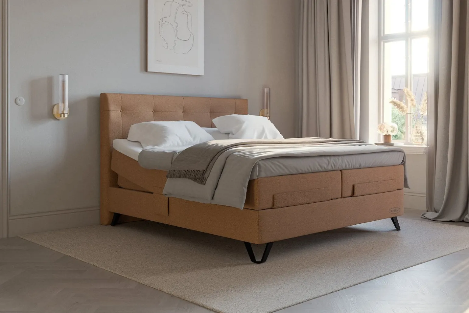 Carat aqtive II regulerbar seng 120x200 cm