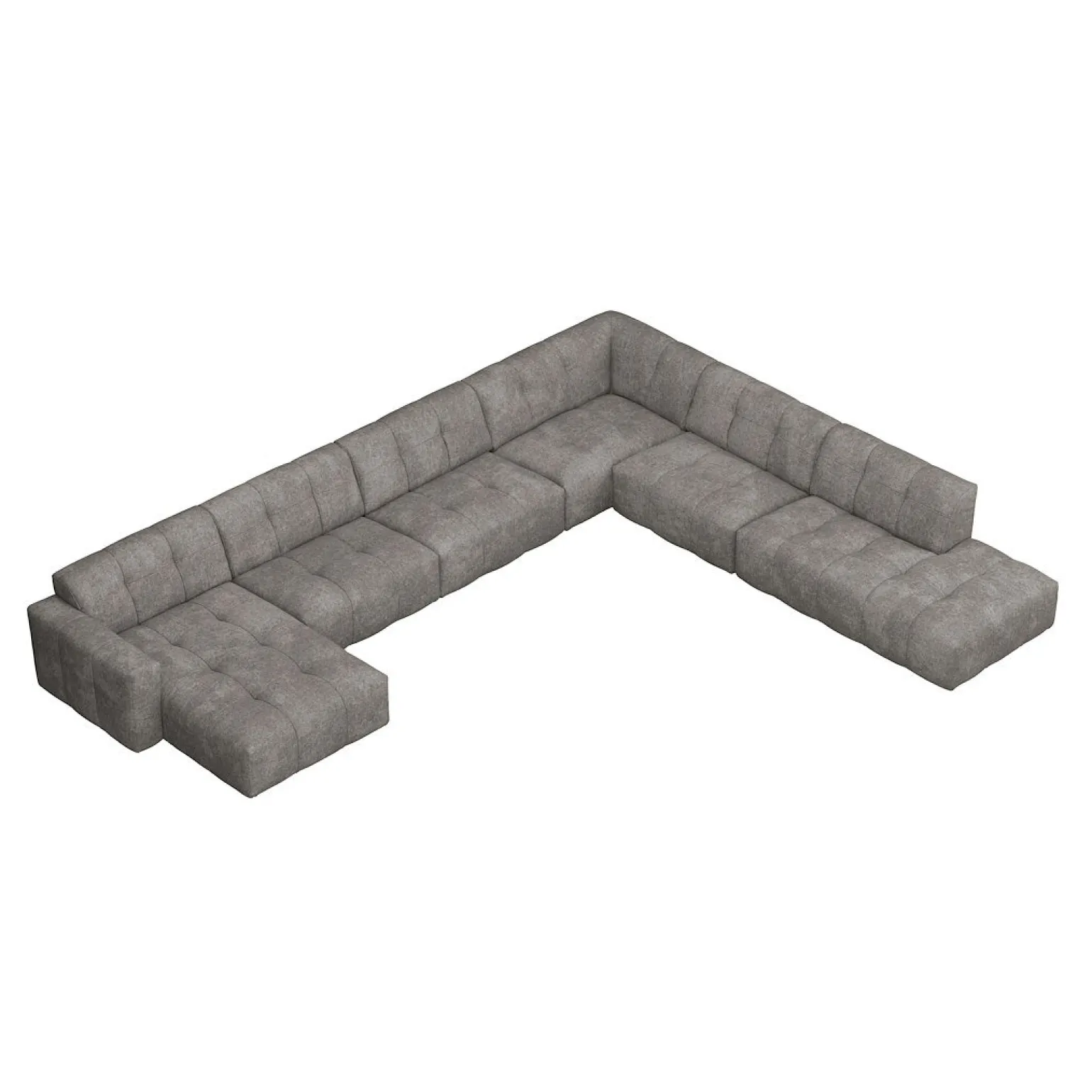 Chess U-sofa oppsett