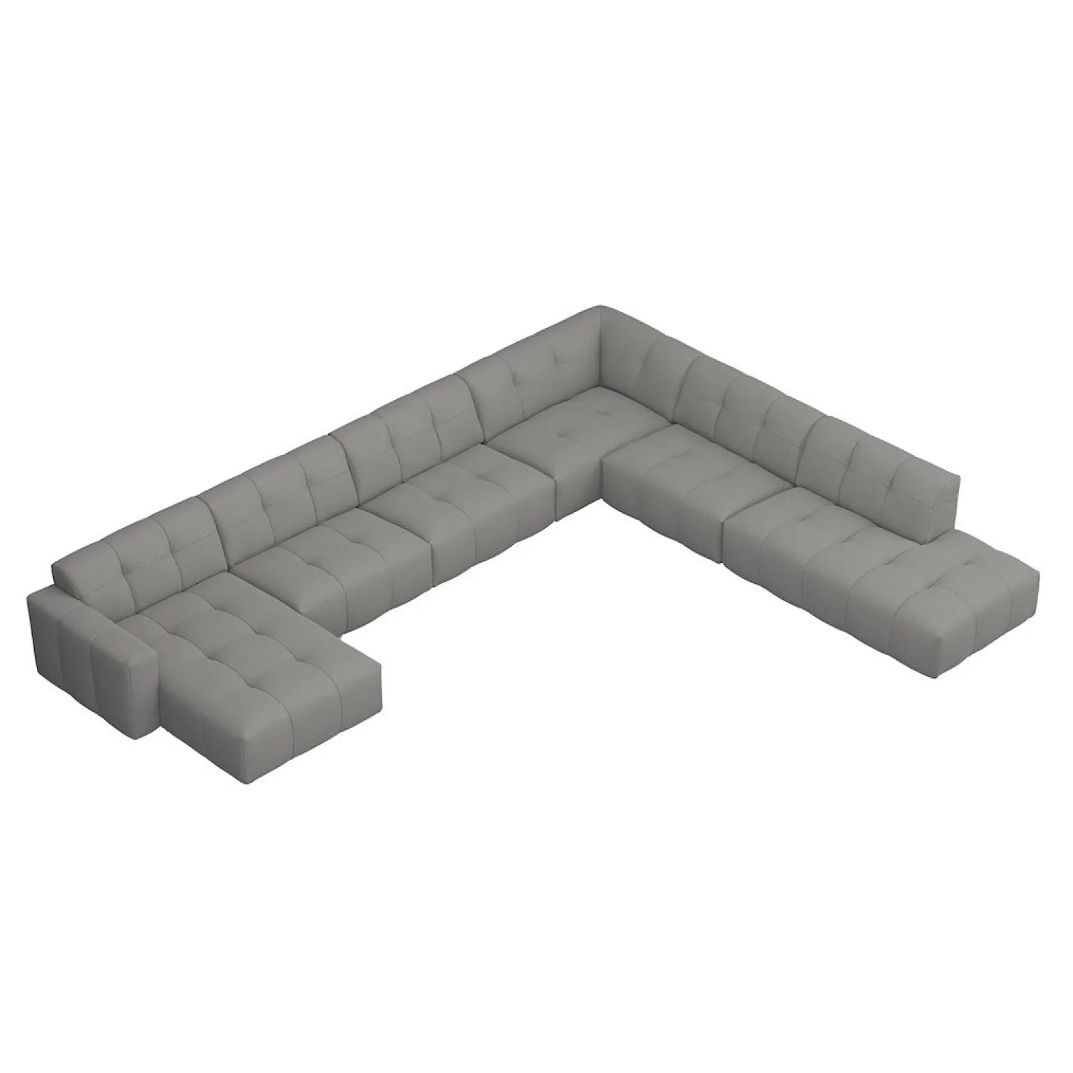 Chess U-sofa oppsett