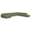 Chess U-sofa oppsett