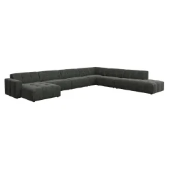 Chess U-sofa oppsett