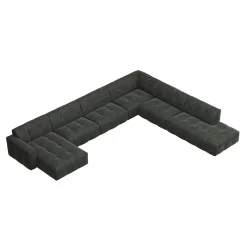 Chess U-sofa oppsett