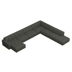 Chess U-sofa oppsett