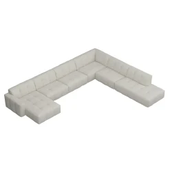 Chess U-sofa oppsett