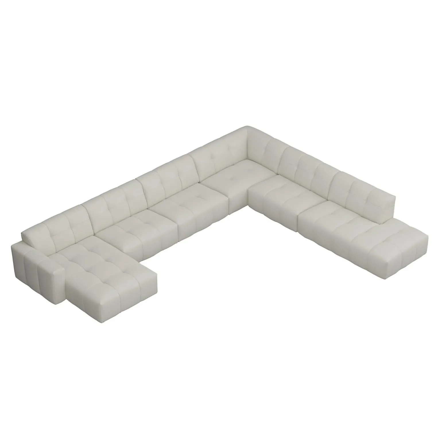 Chess U-sofa oppsett