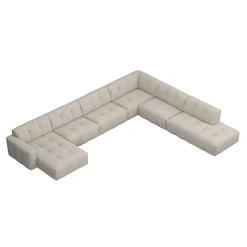 Chess U-sofa oppsett