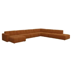Chess U-sofa oppsett