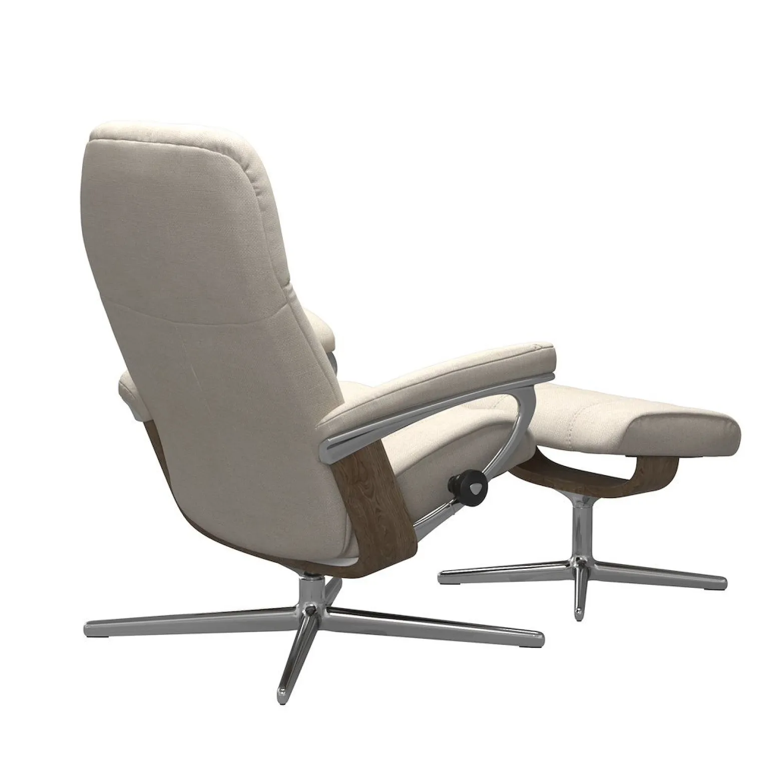 Consul (M) Cross lenestol med krakk