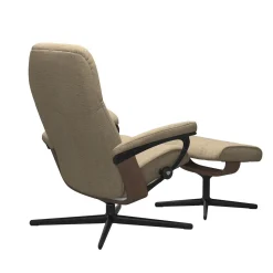 Consul (M) Cross lenestol med krakk