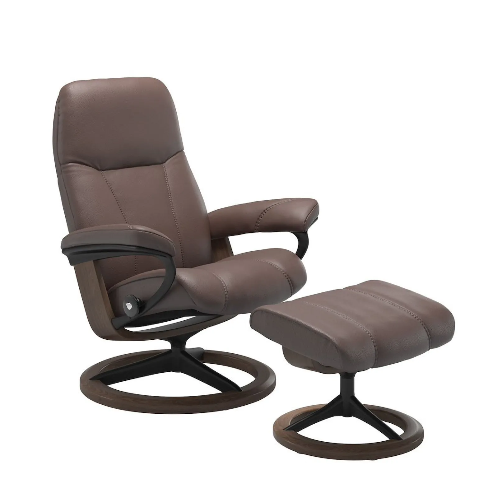 Consul (M) Signature lenestol med krakk
