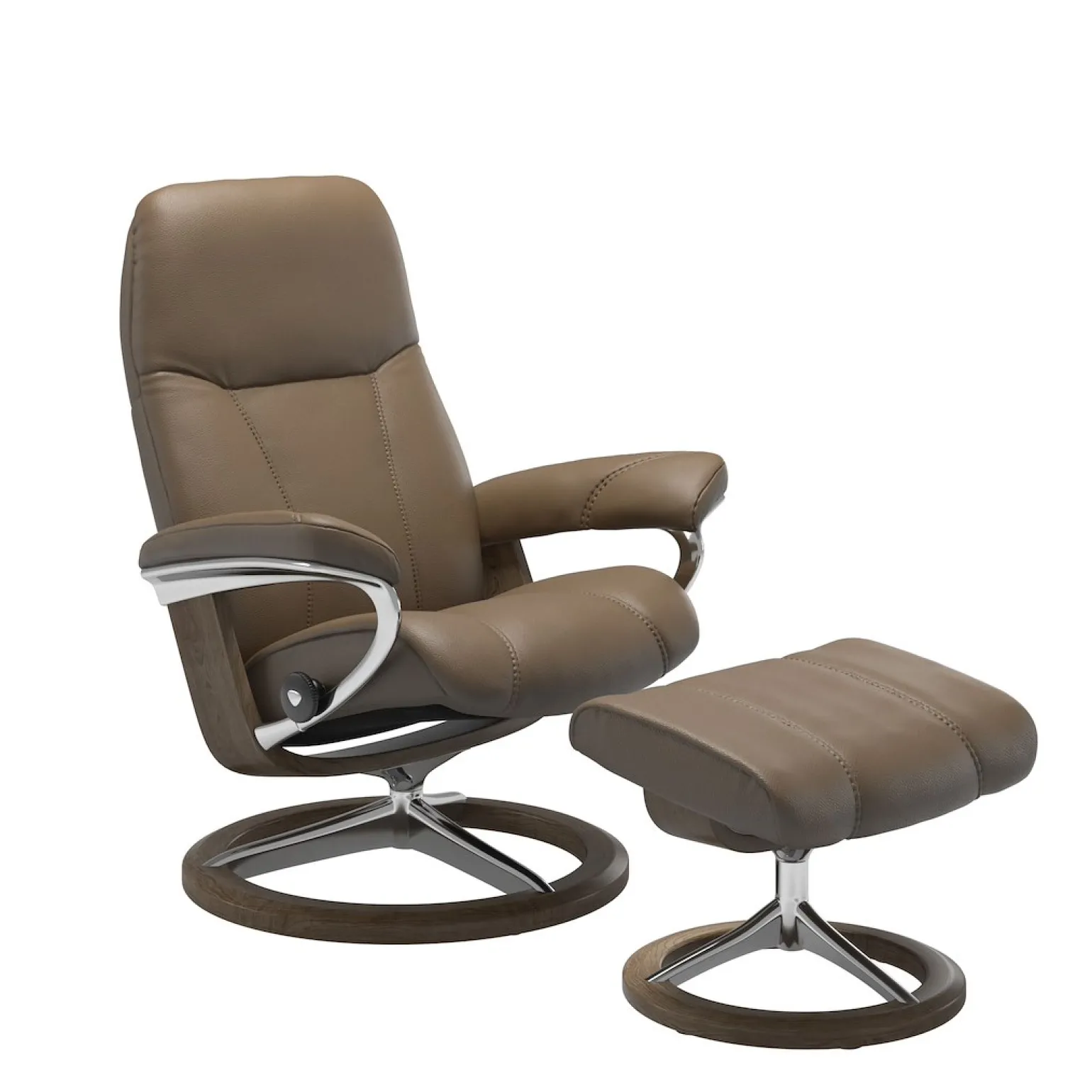 Consul (M) Signature lenestol med krakk