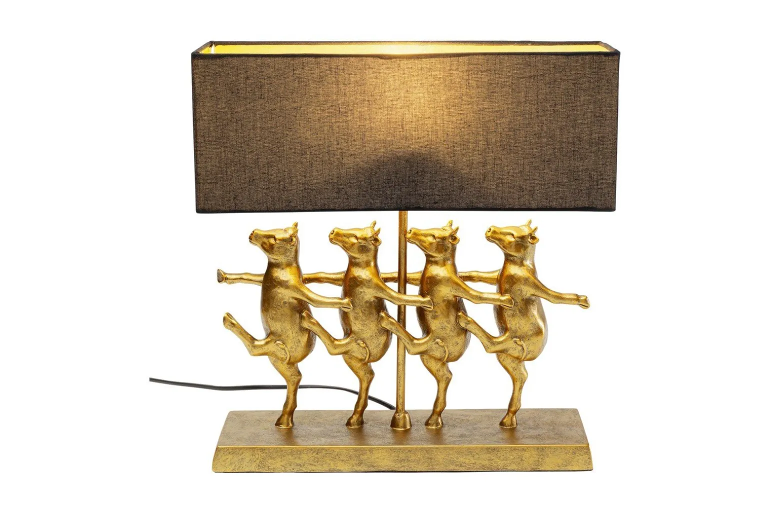 Dansende kyr bordlampe