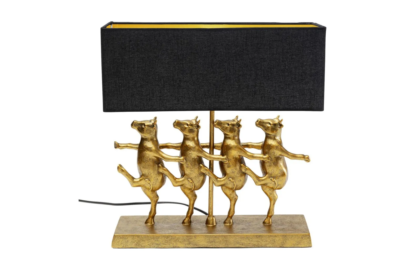Dansende kyr bordlampe