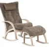 Delta Comfort gyngestol med krakk
