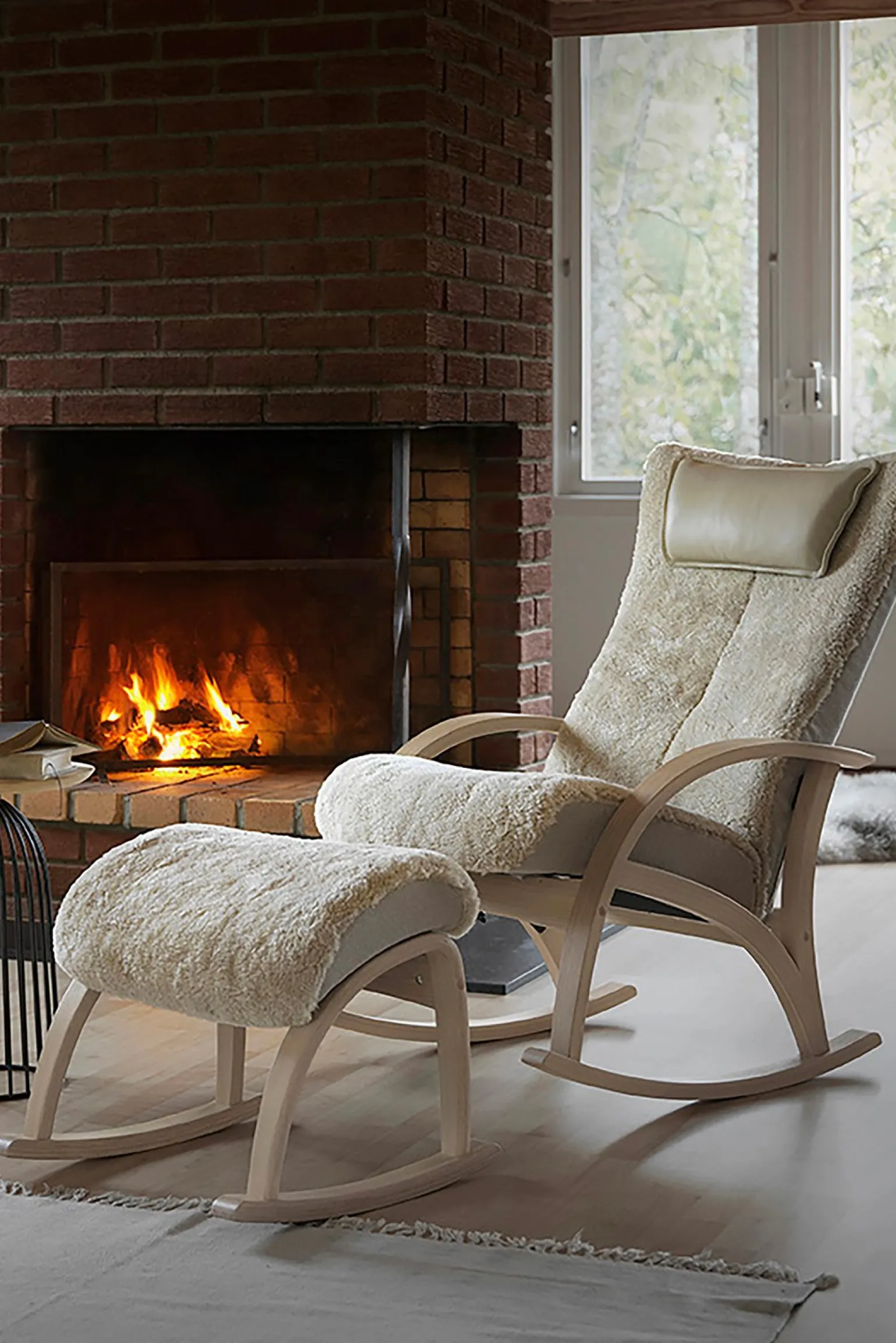 Delta Comfort gyngestol med krakk