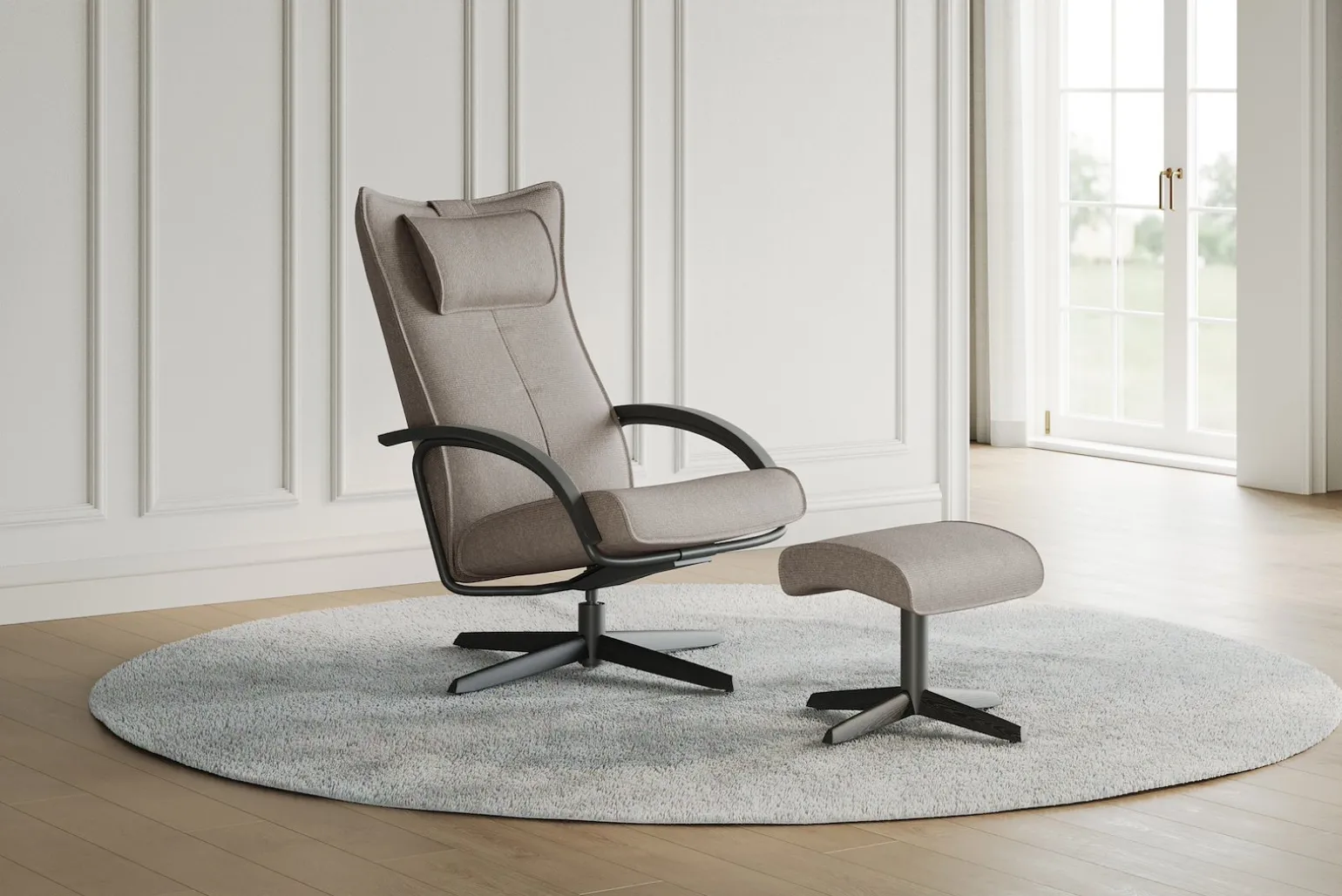 Delta Jive Wood lenestol