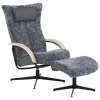 Delta Jive Wood Lenestol med krakk