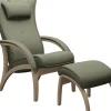 Delta Legend lenestol med krakk