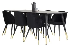 Dipp og Velvet Spisegruppe