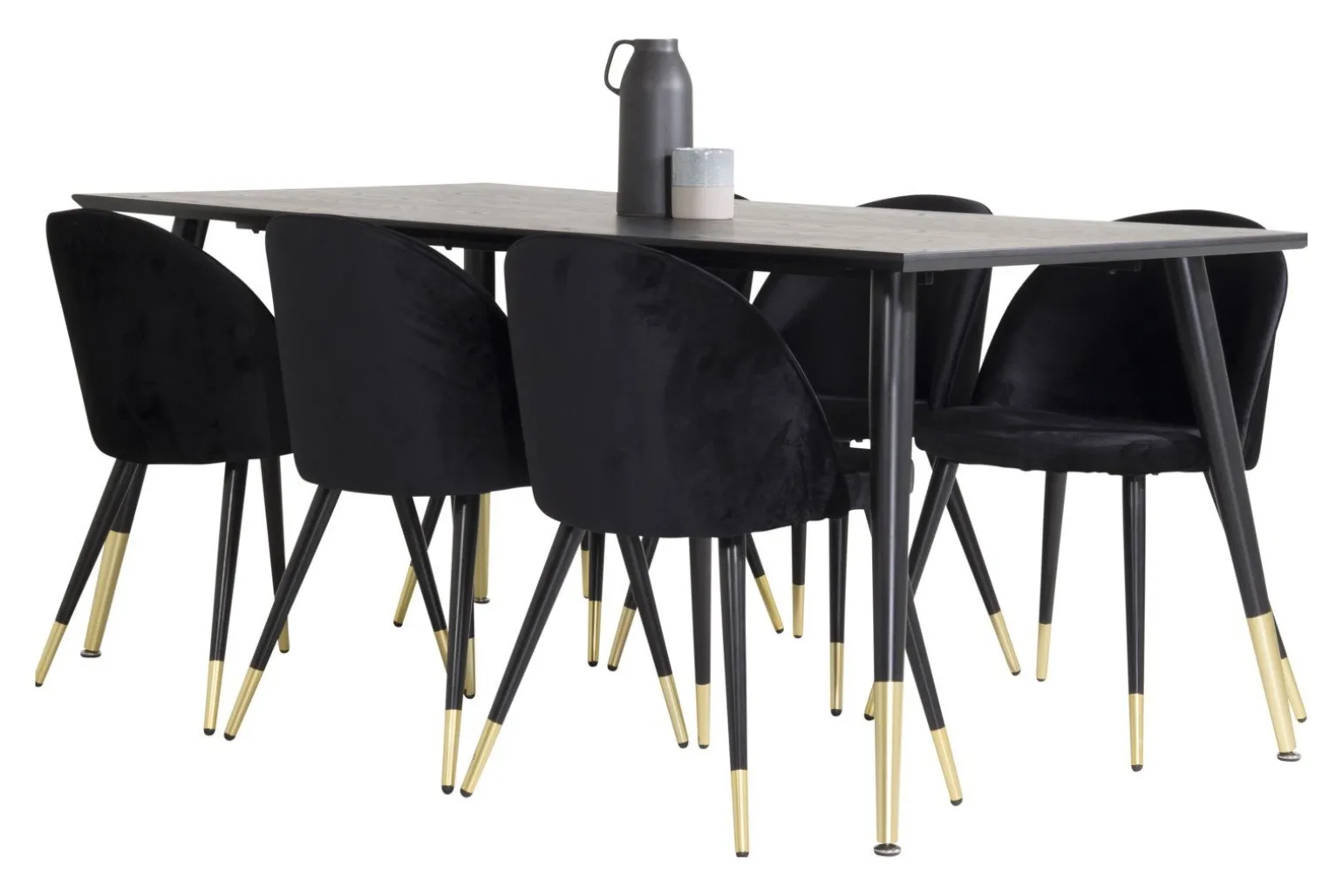 Dipp og Velvet Spisegruppe