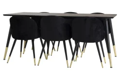 Dipp og Velvet Spisegruppe