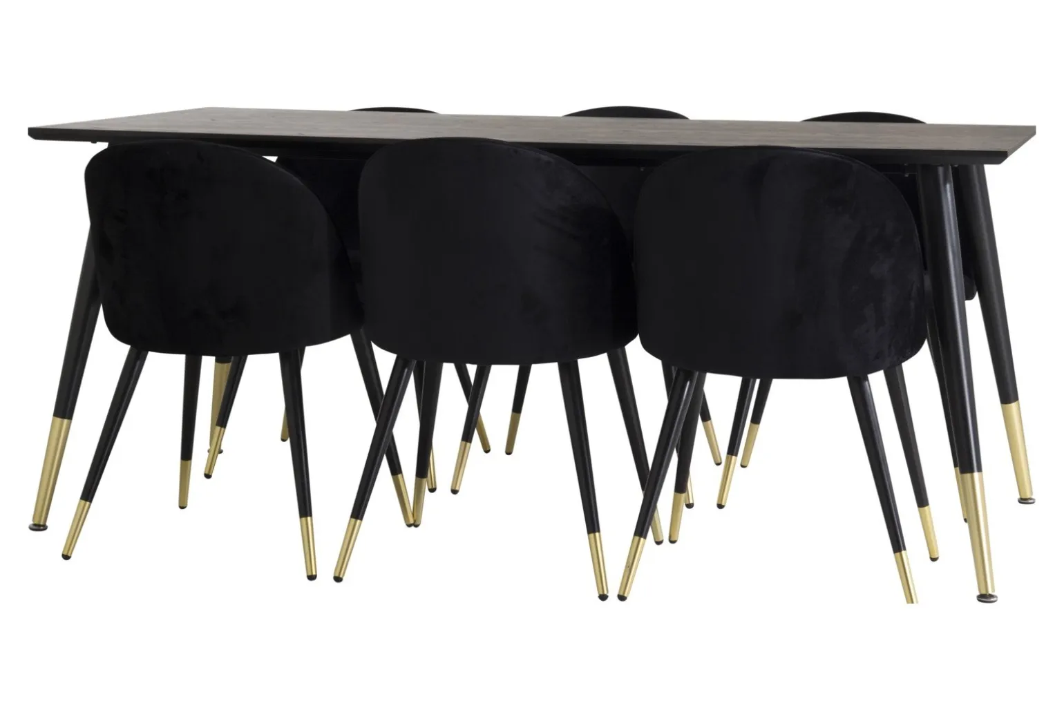 Dipp og Velvet Spisegruppe