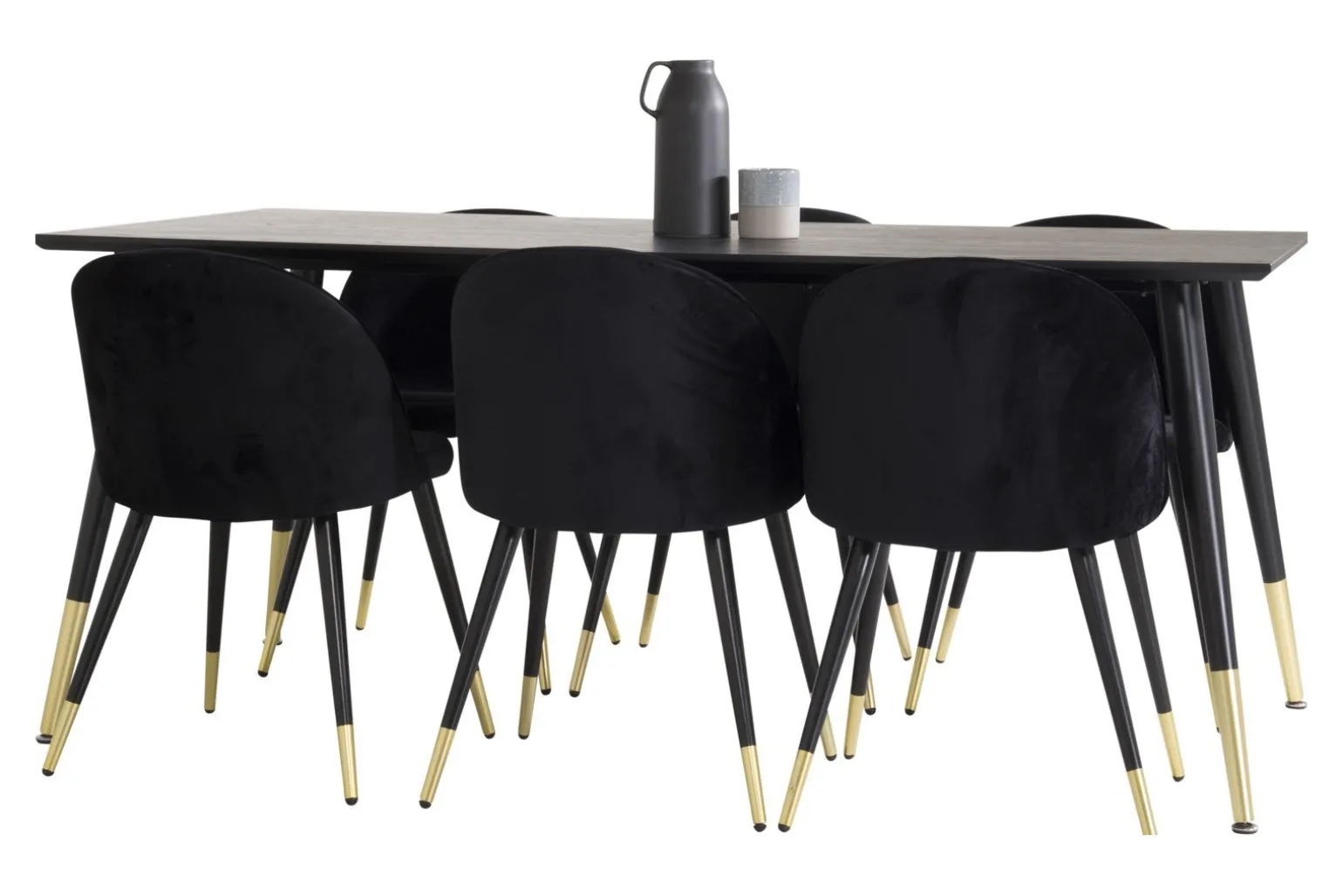 Dipp og Velvet Spisegruppe