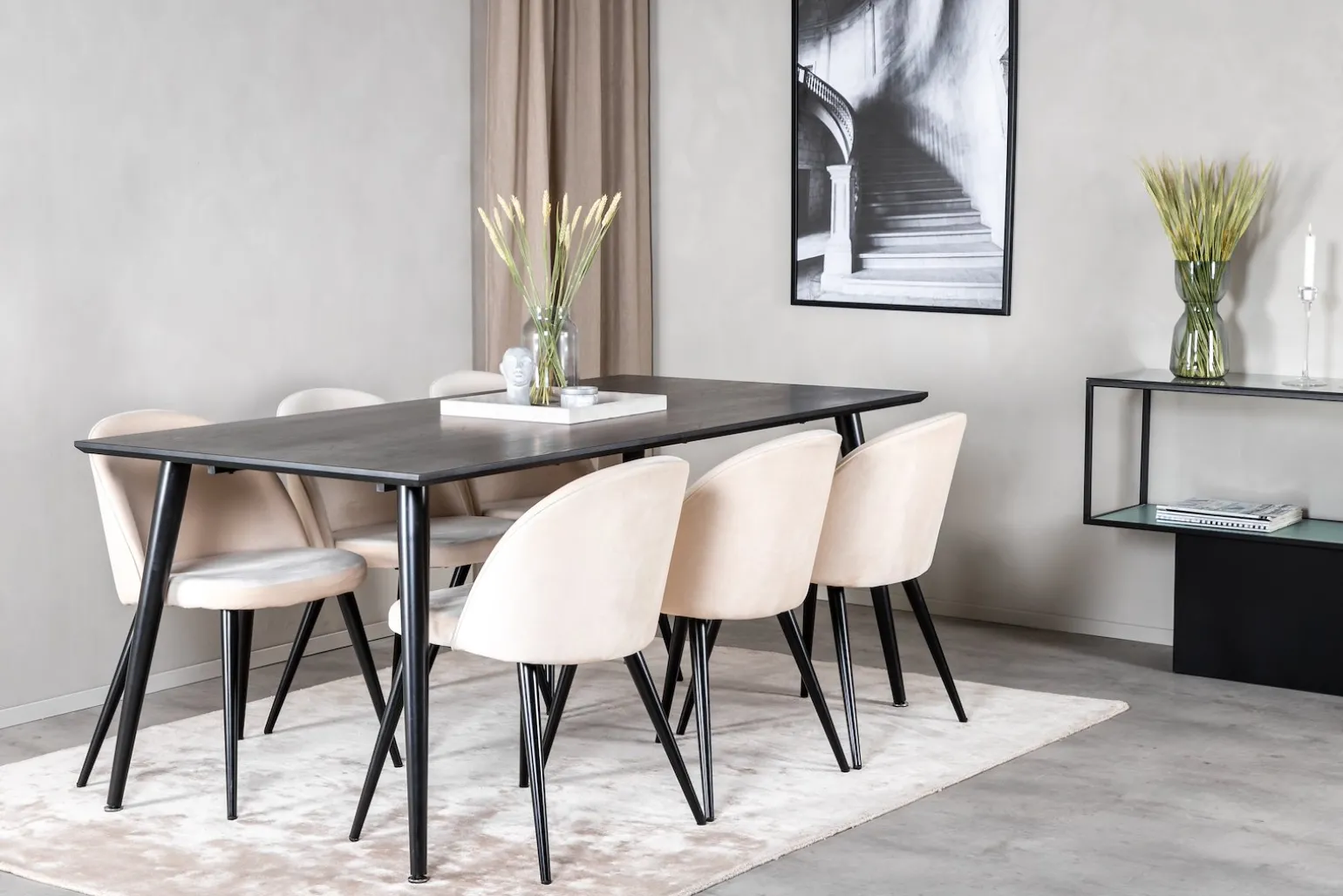 Dipp og Velvet Spisegruppe