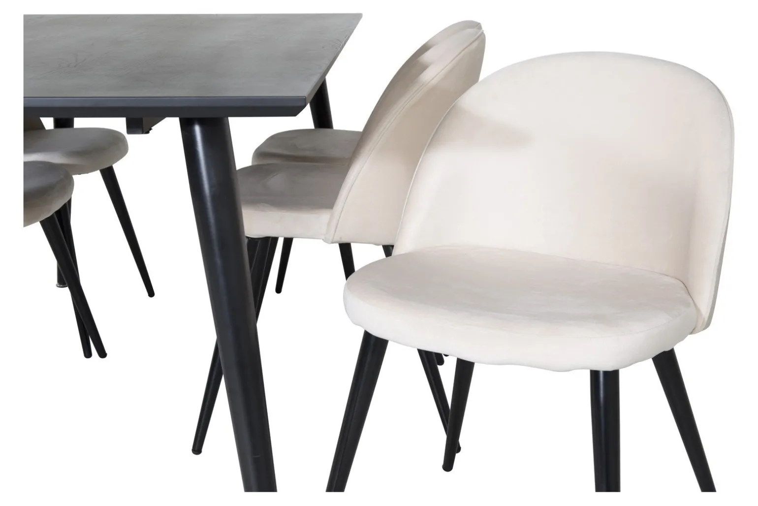 Dipp og Velvet Spisegruppe