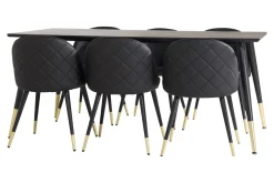 Dipp og Velvet Spisegruppe