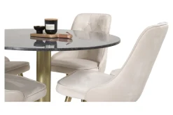 Estelle og Velvet Deluxe Spisegruppe