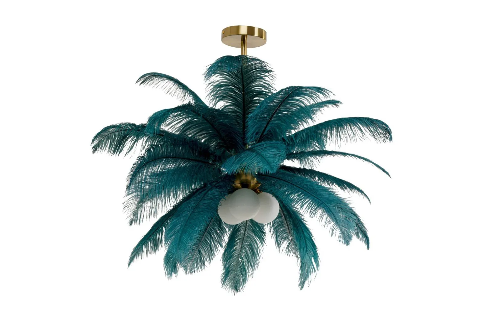 Feather Palm taklampe