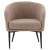 Fluffy lounge stol