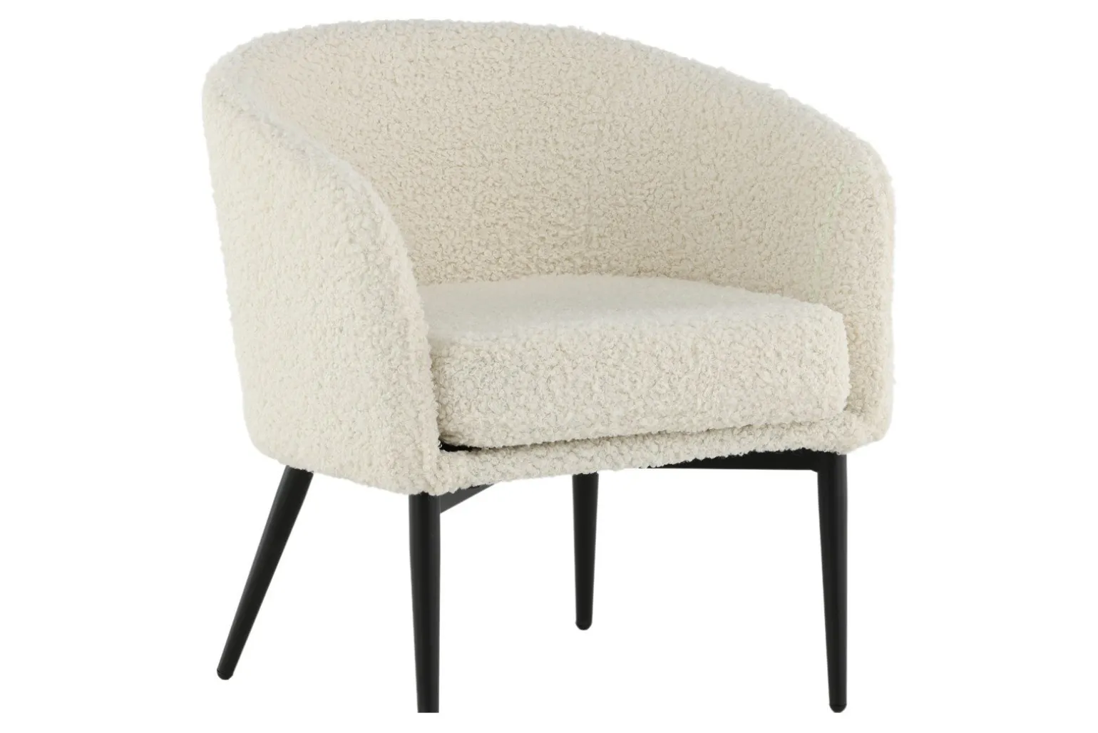 Fluffy lounge stol