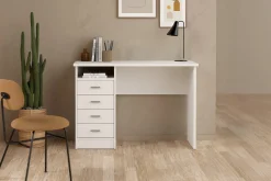 Function Plus skrivebord med 4 skuffer