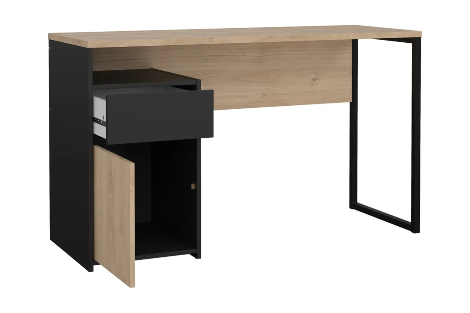 Function Plus skrivebord med 1 dør og 1 skuff