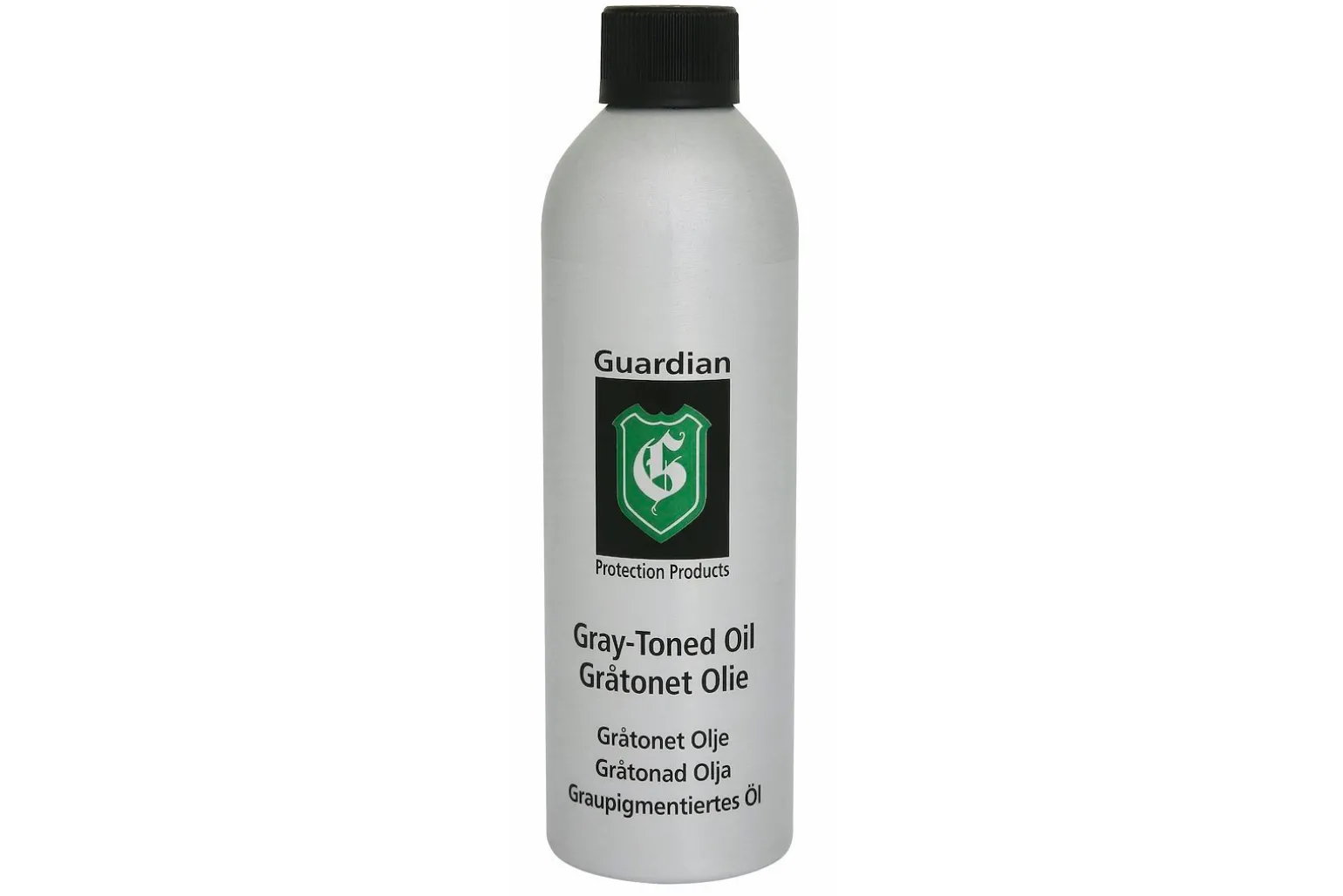 Gråpigmentert olje