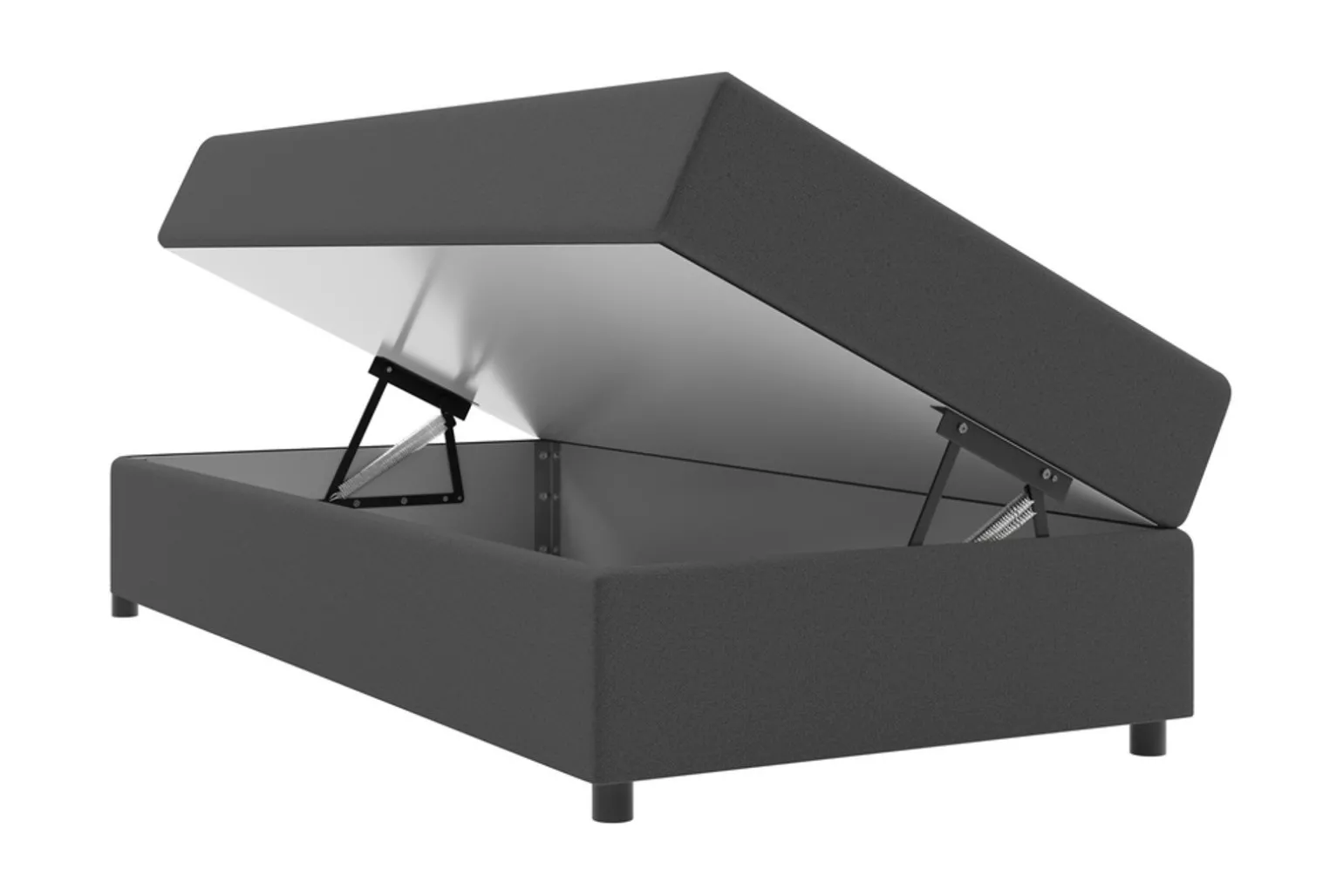 Komfort 1 seng med oppbevaring 140x200 cm