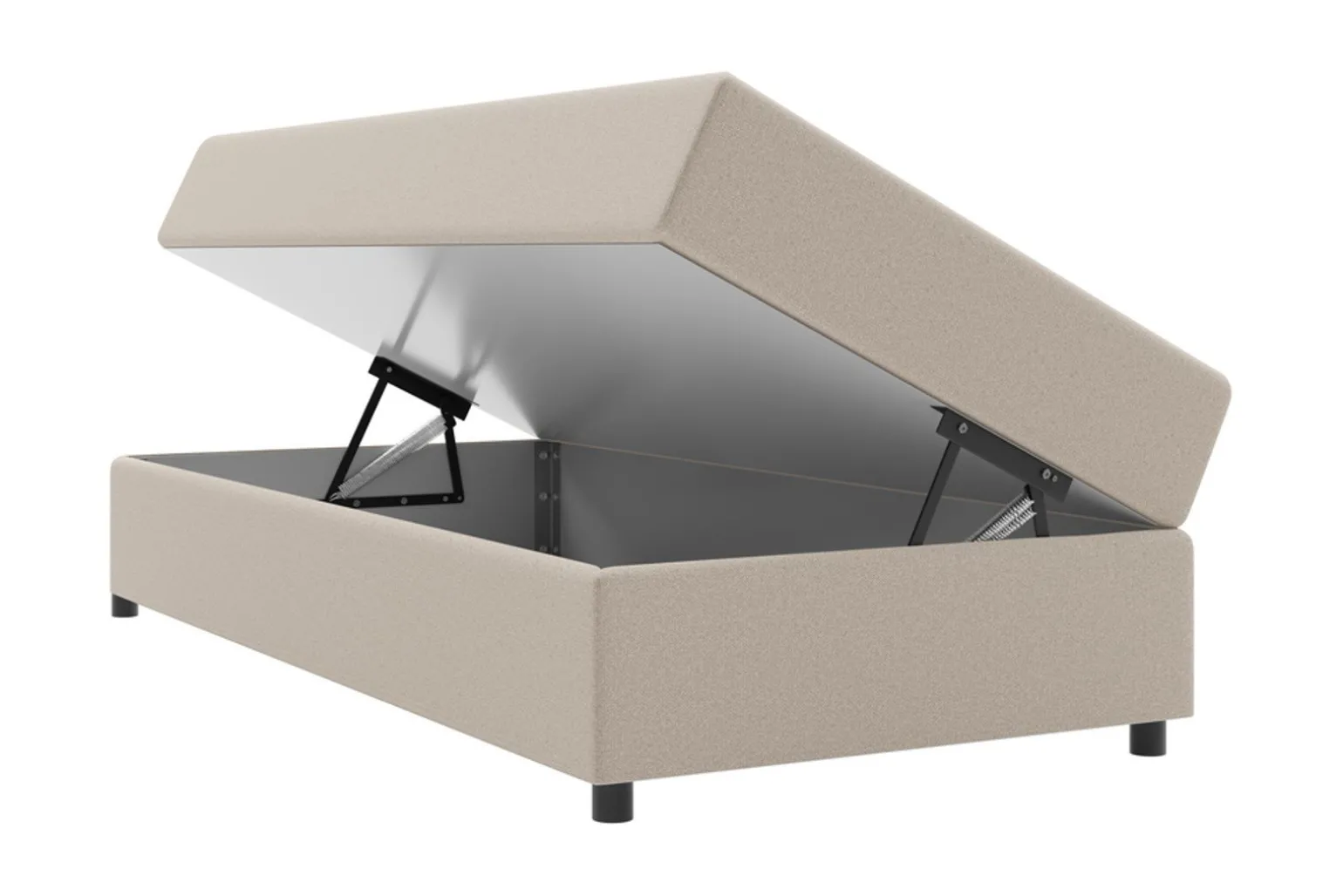 Komfort 1 seng med oppbevaring 180x200 cm
