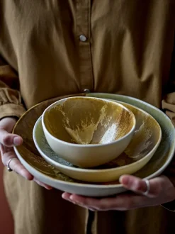 Lacey serverings- og dekorasjonsbolle