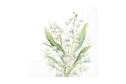 Lily of the valley serviett 20pk