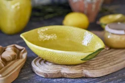 Limone serverings- og dekorasjonsbolle