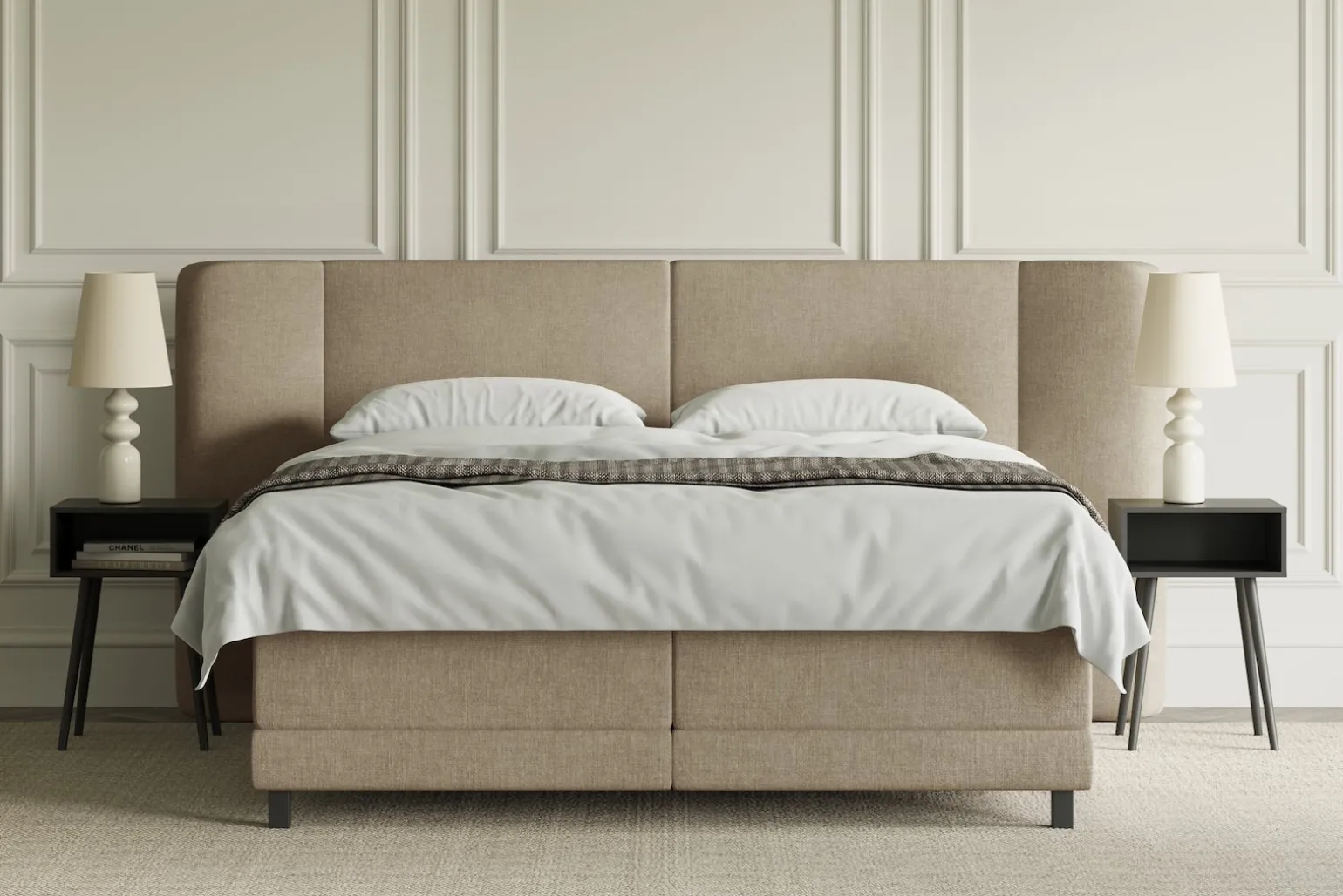 Lux 3 regulerbar seng 180x210 cm