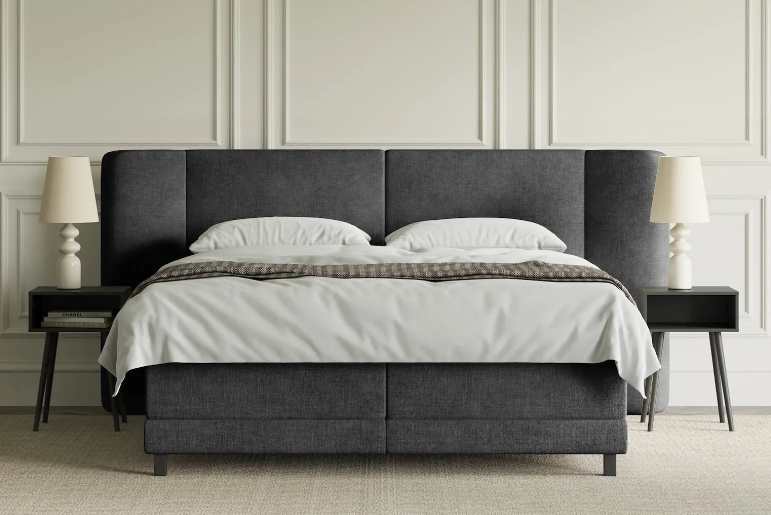 Lux 3 regulerbar seng 180x200 cm