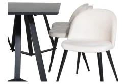 Marina og Velvet Spisegruppe