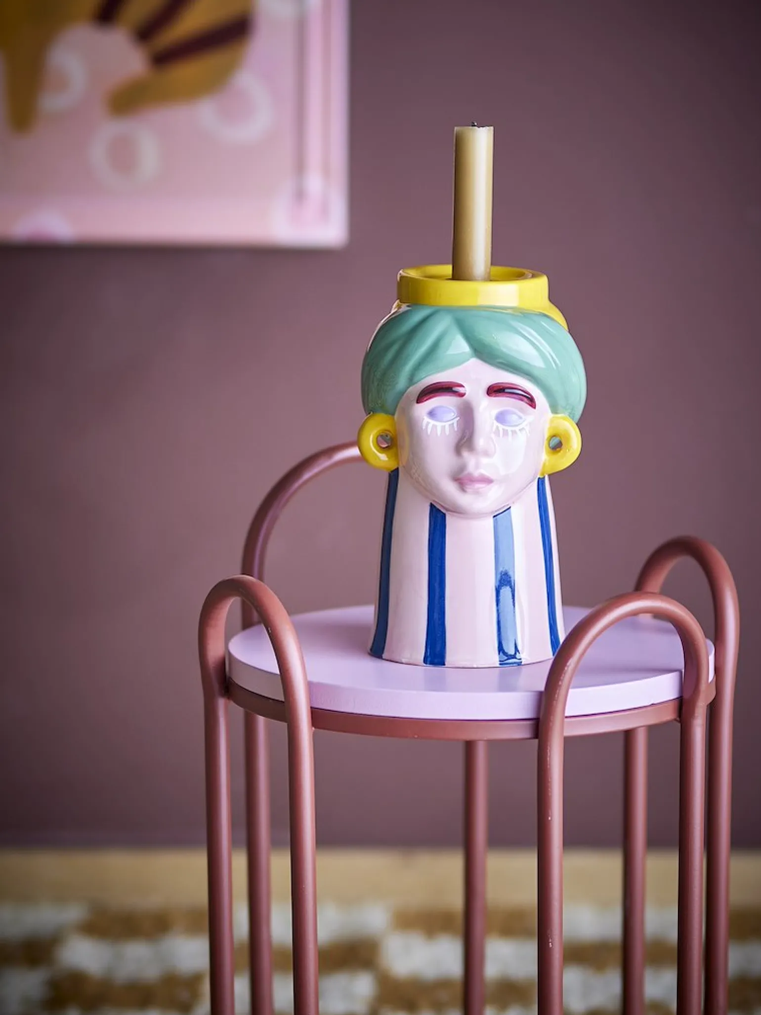 Miss Jody vase og lysestake