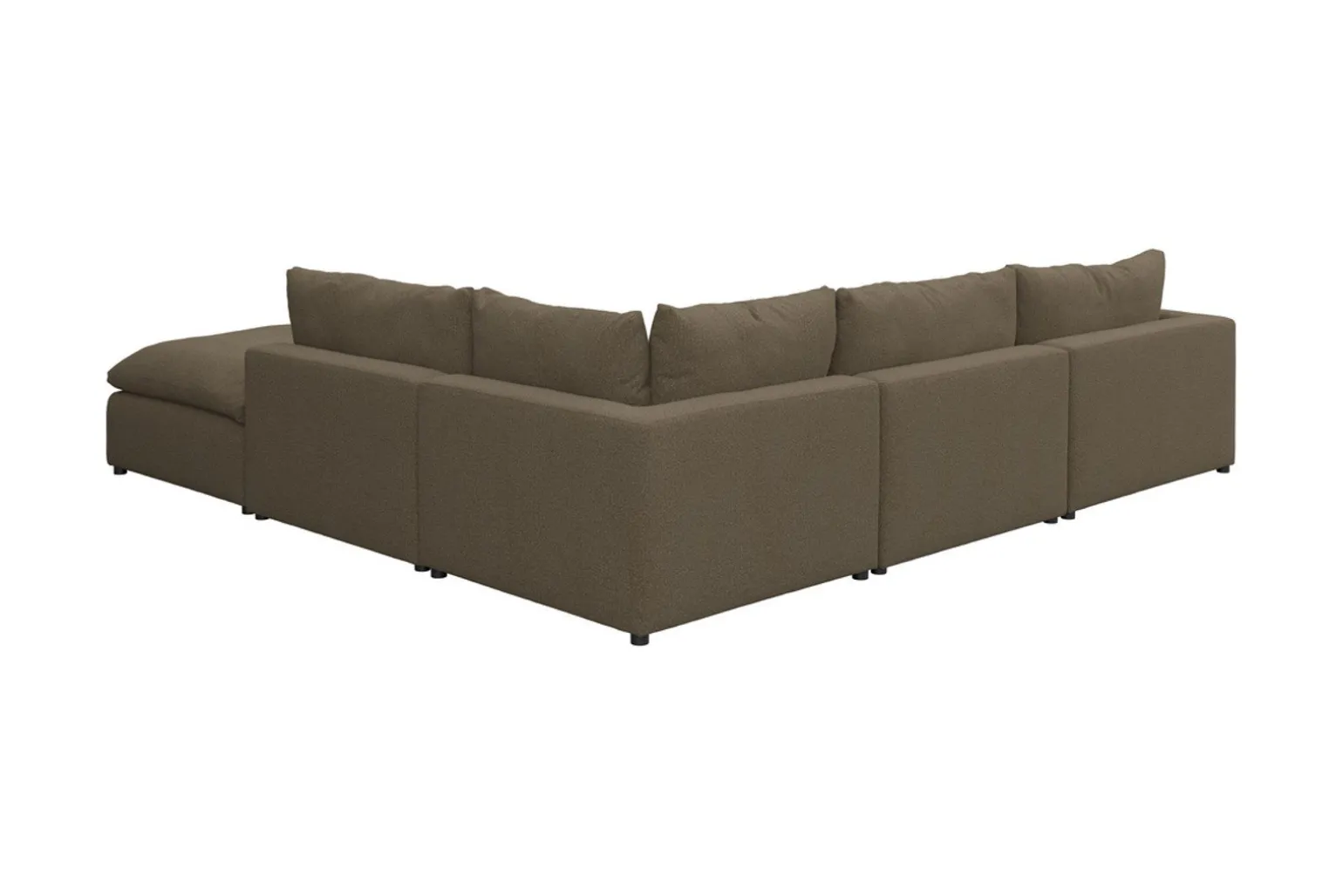 Moonlight hjørnesofa med pall